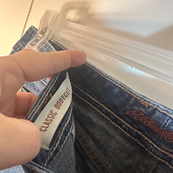 Eddie Bauer Women’s Classic Bootcut Jeans Size 8 R - Picture 3 of 14